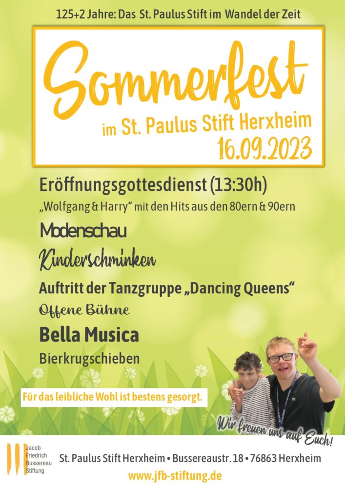 Flyer Sommerfest 2023