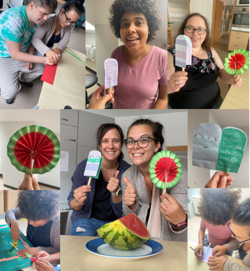 Collage Warten auf den Sommer Webiste